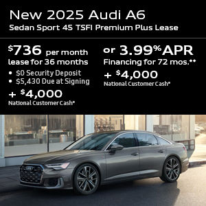 Audi A6 Promotional Offer